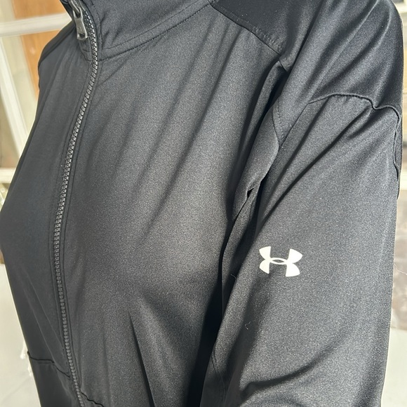 Under Armour HeatGear Full Zip -Black - Size Large - Picture 4 of 8